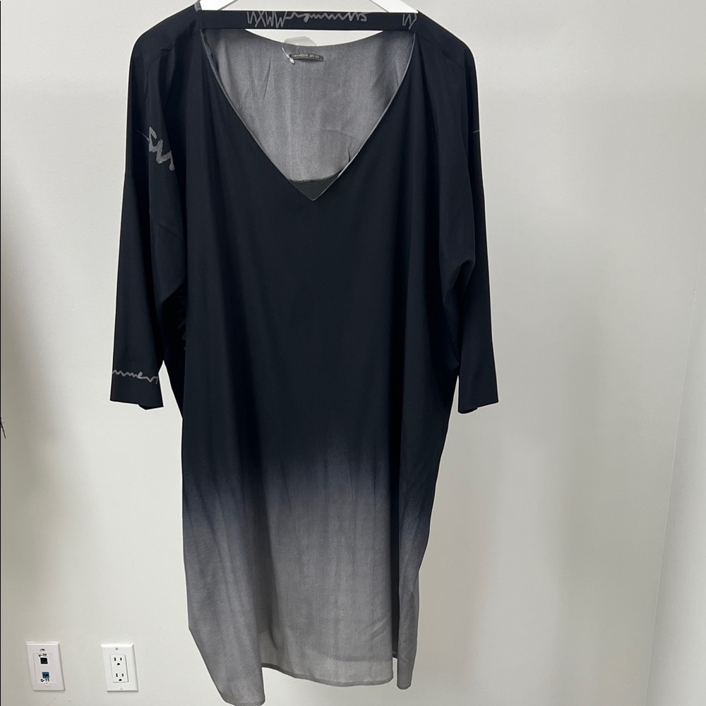 Annette Gortz Ombré Silk-Blend Dress